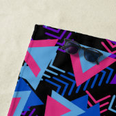 Geometrisches Pattern Beach Handtuch von Funky Fun (Beispiel)