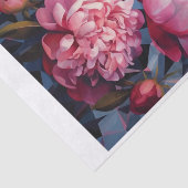 Geometrisches Peony Art für Decoupage Seidenpapier (Ausschnitt)