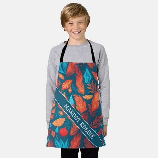 Geometrisches Personalisiertes Muster Schürze (Getragen)