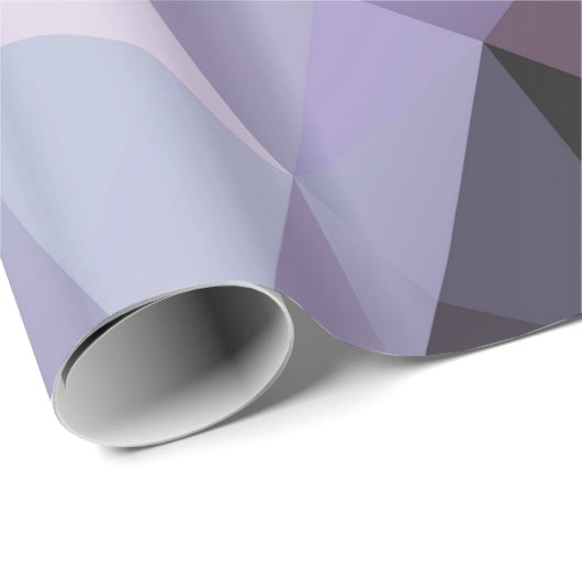 Geometrisches Polygon-Packpapier - Geschenkpapier (Rolleneckpunkt)