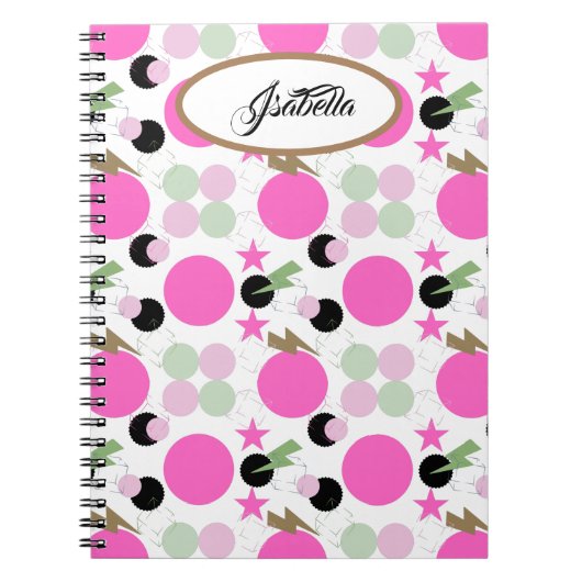 Geometrisches Power Notizblock (Vorderseite)