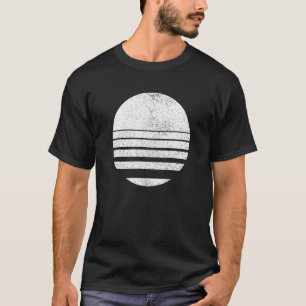 Geometrisches Profil Linien Geometry Dist T-Shirt