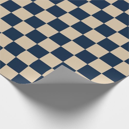 Geometrisches Prüfmuster für den Karo an der Tafel Geschenkpapier (Ecke)