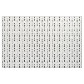 Geometrisches Punkt-Schwarzweiss-Muster Stoff (Yard (91,4 cm))