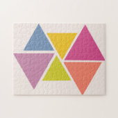 Geometrisches Puzzle Mitte des Jahrhunderts (Horizontal)