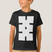 Geometrisches Puzzle T-Shirt (Vorderseite)