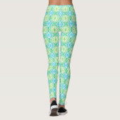 Geometrisches Quadrat und Diamond Leggings (Rückseite)