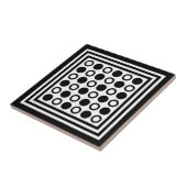 Geometrisches Quadrat- und Dotmuster Fliese (Seite)