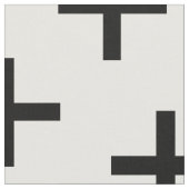 Geometrisches Quermuster-Gewebe Stoff (Nahaufnahme)