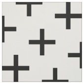 Geometrisches Quermuster-Gewebe Stoff (Muster)