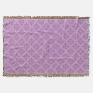 Geometrisches rauchiges Flieder Art Deco Decke