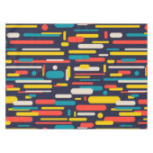 Geometrisches Rechteck-Muster Tischdecke (Vorderseite (Horizontal))