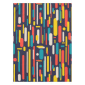 Geometrisches Rechteck-Muster Tischdecke (Vorderseite)