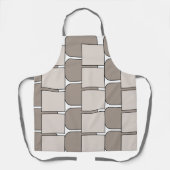 Geometrisches Rechteck Schürze (Vorderseite)