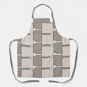 Geometrisches Rechteck Schürze