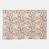 Geometrisches Rechteck X Geschirrtuch (Horizontal)