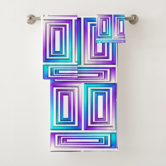 geometrisches rechteckiges Set (Insitu)