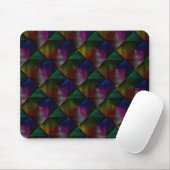 Geometrisches Regenbogendesign Mousepad (Mit Mouse)