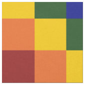 Geometrisches Regenbogenmuster Stoff (Nahaufnahme)