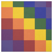 Geometrisches Regenbogenmuster Stoff (Muster)
