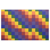 Geometrisches Regenbogenmuster Stoff (Fat Quarter (45,7 x 55,9 cm))