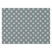 Geometrisches Retro ikat Stammes- Muster Tischdecke (Vorderseite (Horizontal))