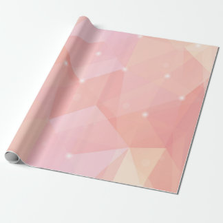 Geometrisches Rosa, Schleifpapier Geschenkpapier