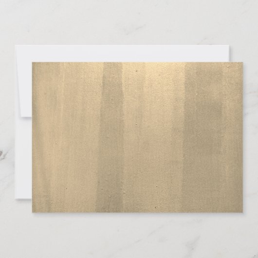 Geometrisches Rosa und Gold Bat Mitzvah Dankeskarte (Rückseite)