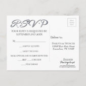 Geometrisches rotes Art Deco | Moderne UAWG Einladungspostkarte (Rückseite)