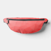 Geometrisches rotes Gefälle Bauchtasche (Ablage )