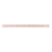 Geometrisches rotes ikat stripes Muster Satinband (Vorderseite)