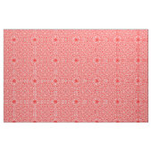 Geometrisches rotes Muster des weißen Circle Star Stoff (Fat Quarter (45,7 x 55,9 cm))