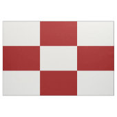 Geometrisches rotes u. weißes kariertes stoff (Fat Quarter (45,7 x 55,9 cm))