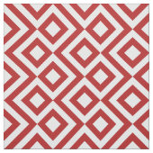 Geometrisches rotes und weißes stoff (Muster)
