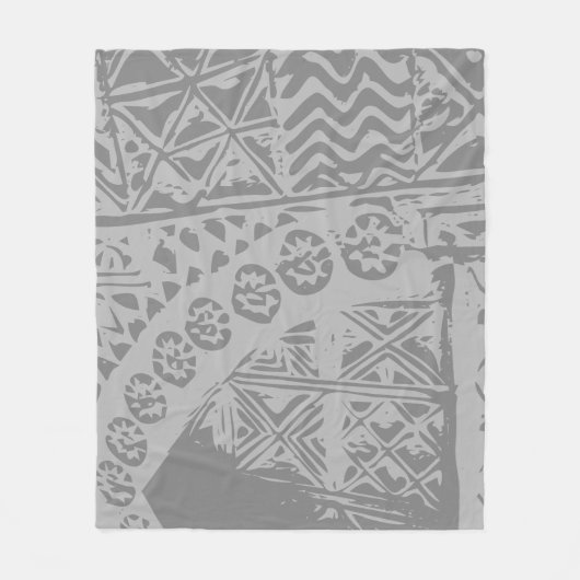 Geometrisches Sables Fleecedecke (Vorderseite)