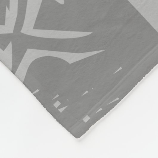 Geometrisches Sables Fleecedecke (Ecke)