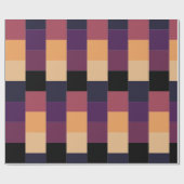 Geometrisches Schleifpapier Geschenkpapier (Flach)