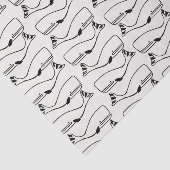 geometrisches Schnittpapier für Wale Seidenpapier (Ausschnitt)