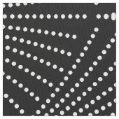 Geometrisches Schwarz-Weiß-Deko-Muster Stoff (Nahaufnahme)