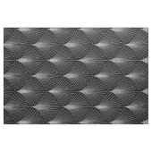 Geometrisches Schwarz-Weiß-Deko-Muster Stoff (Yard (91,4 cm))