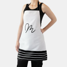 Geometrisches Schwarz-Weiß-Monogramm