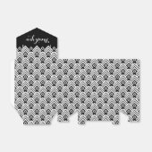 Geometrisches Schwarzweiß dank Geschenkboxen Geschenkschachtel (Ungefaltet)