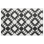 Geometrisches Schwarzweiss-Muster Stoff (Fat Quarter (45,7 x 55,9 cm))