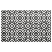 Geometrisches Schwarzweiss-Muster Stoff (Fat Quarter (45,7 x 55,9 cm))