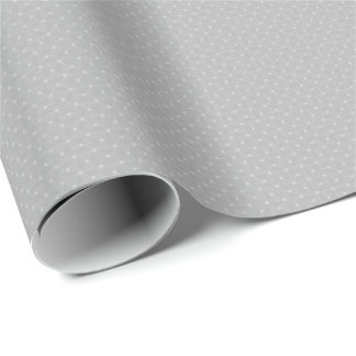 Geometrisches Silver Wrapping Paper Geschenkpapier