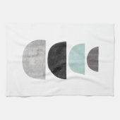 Geometrisches skandinavisches abstraktes geschirrtuch (Horizontal)