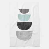 Geometrisches skandinavisches abstraktes geschirrtuch (Vertikal)