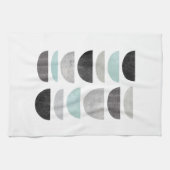 Geometrisches skandinavisches abstraktes modernes geschirrtuch (Horizontal)