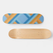 Geometrisches Skateboard (Horizontal)