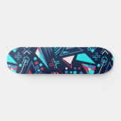 Geometrisches Skateboard (Horizontal)